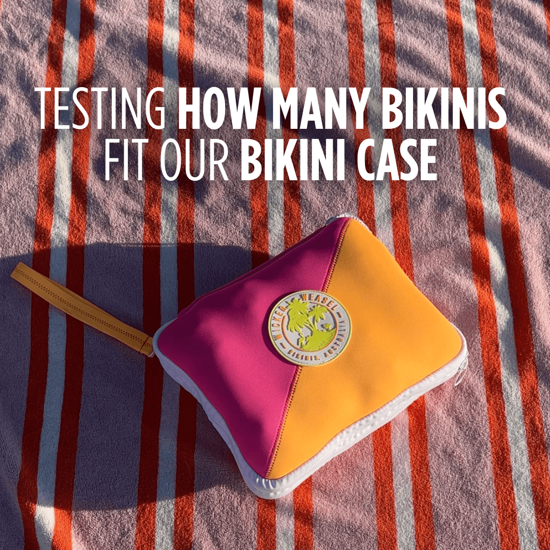 How Many Bikinis Can You Fit In Here?